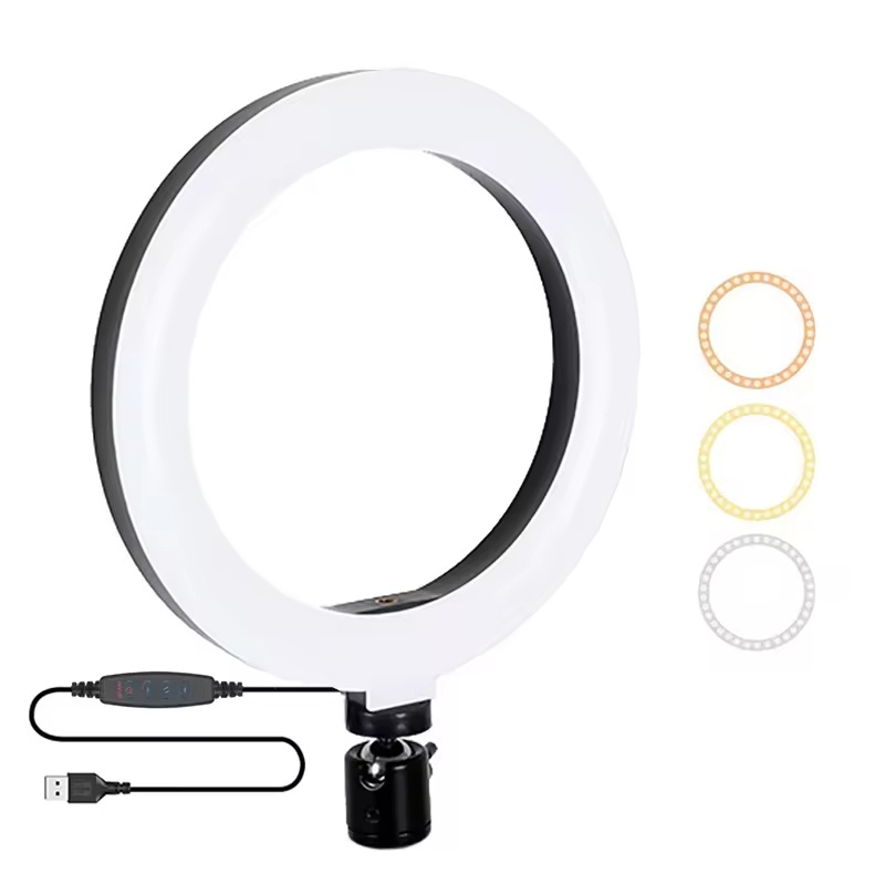 Photography Lighting Description - Anneau lumineux LED pour selfie 16/26/33
