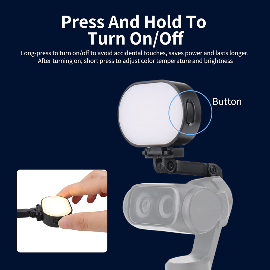 Photography Lighting Kit Portable - Lampe de remplissage portable pour stabilisateur