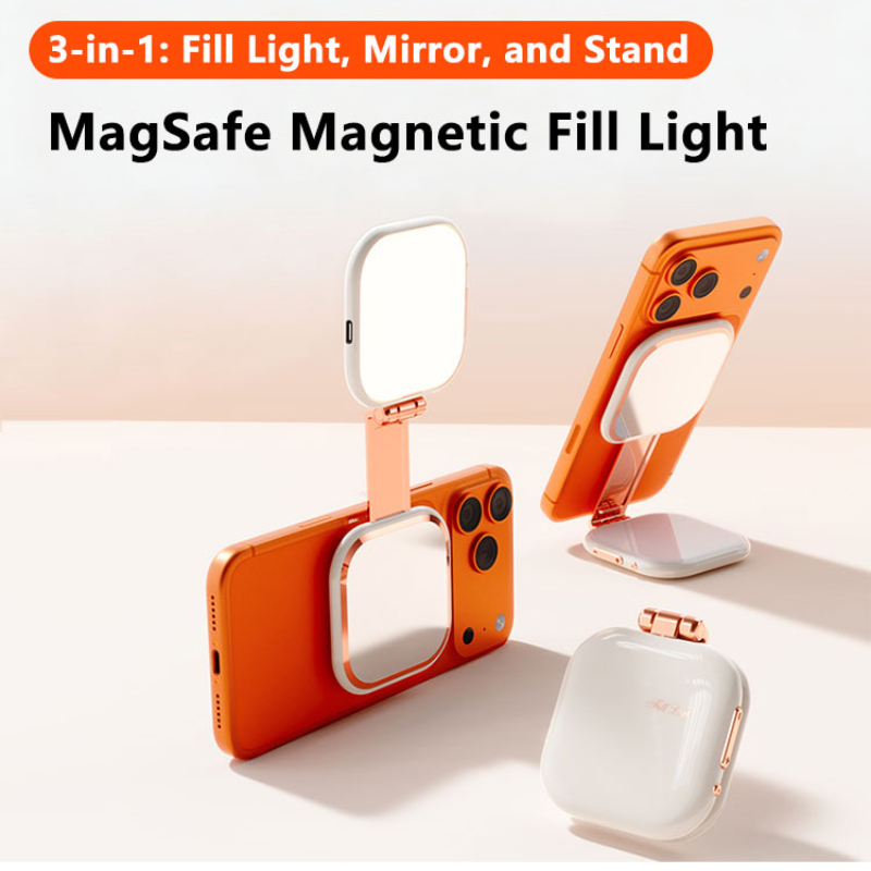 Photography Mobile Lighting - Anneau lumineux magnétique 3 en 1