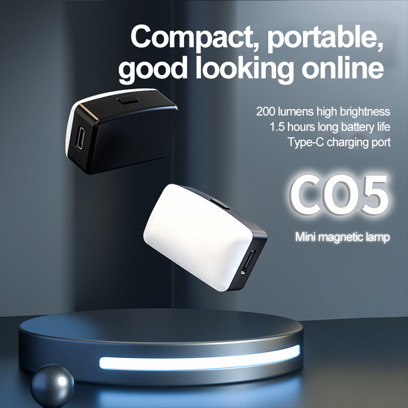 Photography Lighting Description - Mini lumière de remplissage magnétique pour