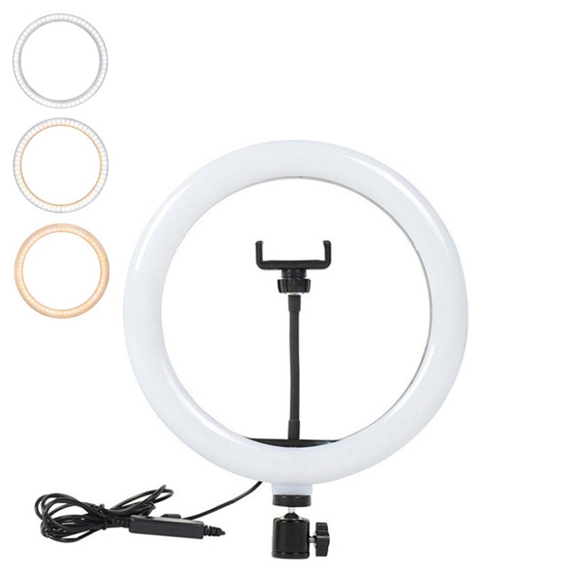 Photography Lighting Description - Lampe vidéo LED annulaire 16/26/33cm pour