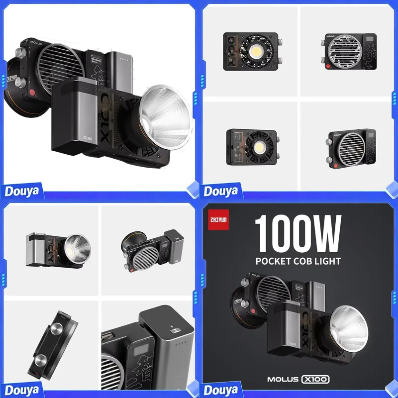 Photography Lighting Handheld - ZHIYUN Molus X100, lampe LED COB