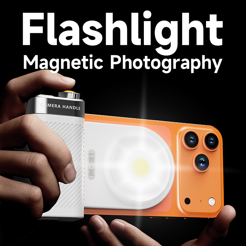 Photography Lighting Brands - Poignée de flash magnétique pour téléphone