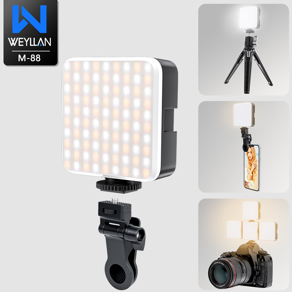 WEYLLAN M-88 2000mAh LED lumiè - Photography Lighting Brands avis et prix