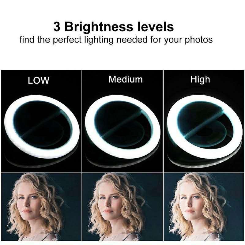Anneau lumineux LED avec charg - Photography Lighting Game avis et prix