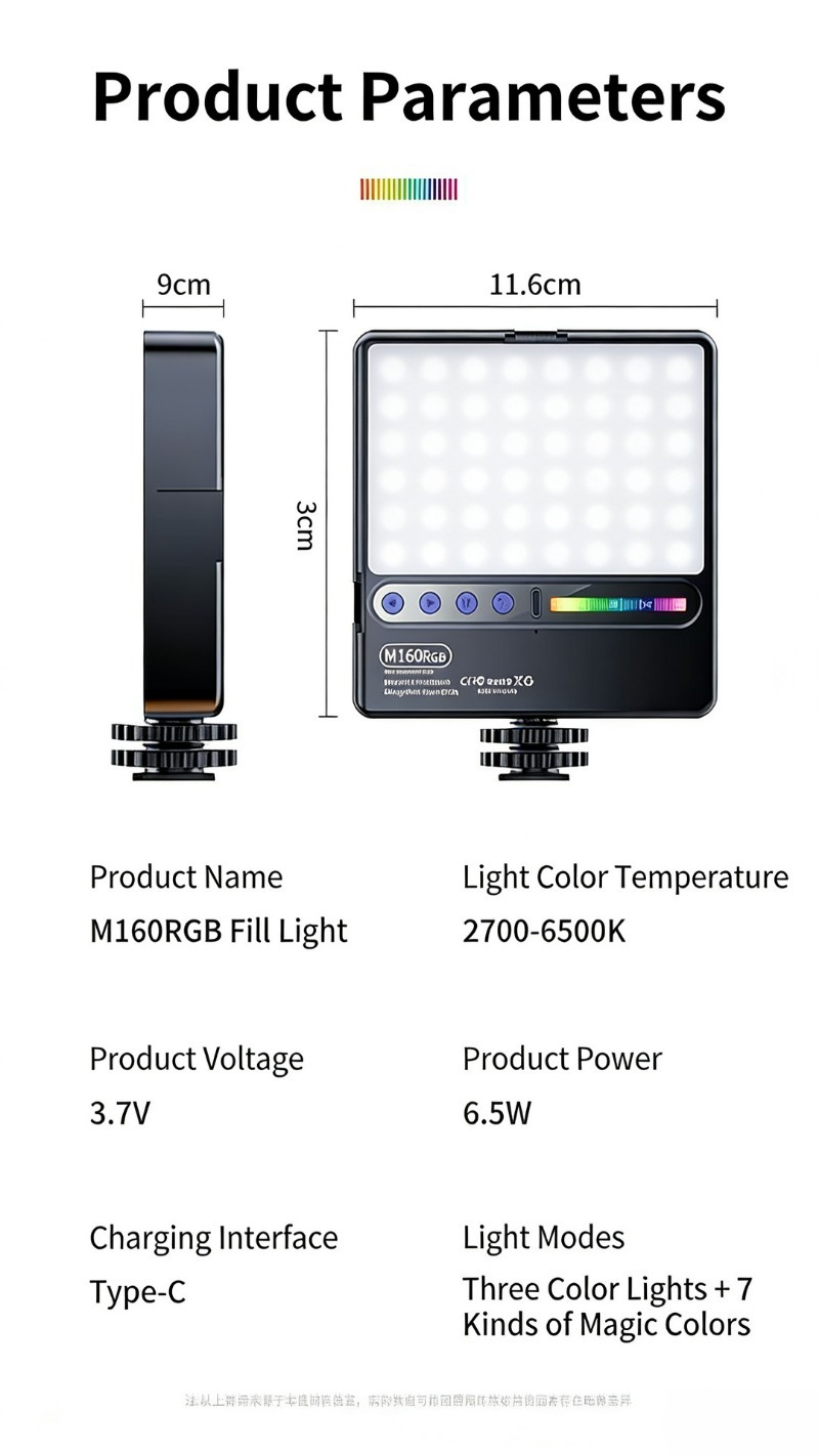 Lampe de poche portable pour p - Photography Mobile Lighting avis et prix