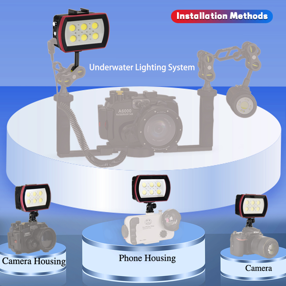 Seafrogs 40 mètres lumière LED - Photography Lighting Brands avis et prix