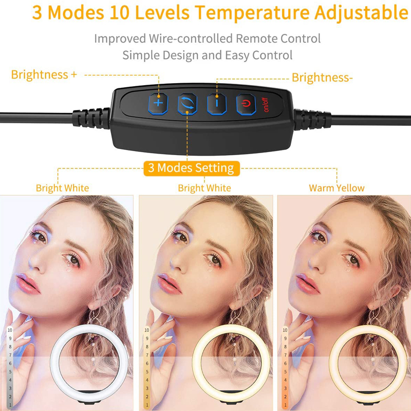 Anneau lumineux LED de 10 pouc - Photography Lighting Description avis et prix